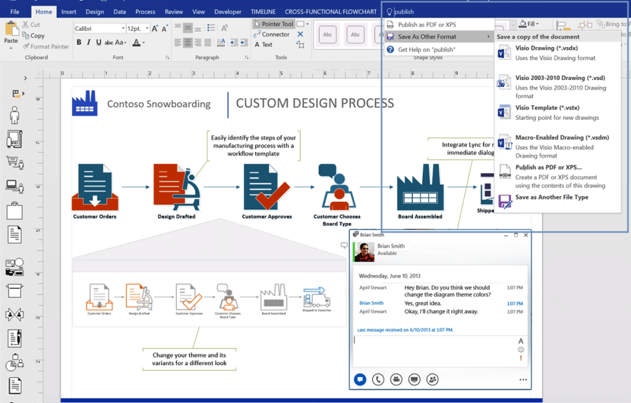 Microsoft Visio 2019 Professional 1 PC Licencia de descarga