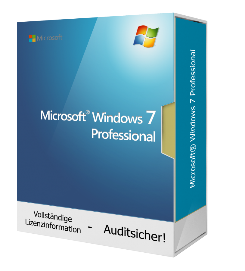 Microsoft Windows 7 Professional 1PC Licenza di download