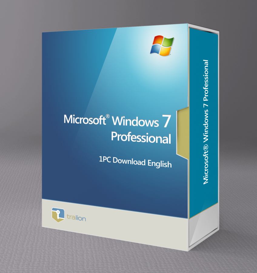 Microsoft Windows 7 Professional 1PC Licenza di download
