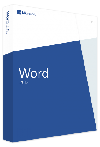 Microsoft Word 2013 Tarjeta de claves del producto Inglés