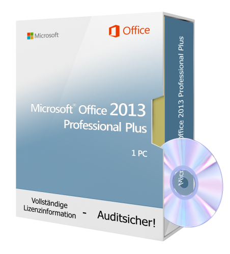 Microsoft Office 2013 Professional Plus DVD