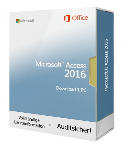 Microsoft Access 2016 Download