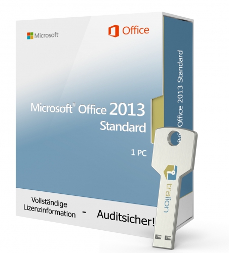 Microsoft Office 2013 STANDARD 1 PC incl. USB-Stick
