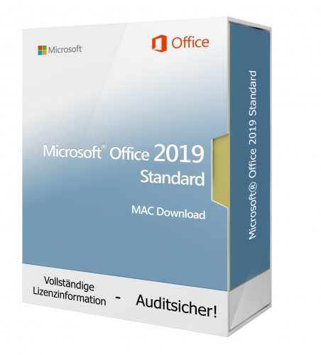 Microsoft Office 2019 Standard - Download 1 Mac