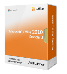 Microsoft Office 2010 STANDARD 1 PC (téléchargement uniquement)