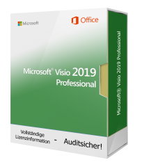 Microsoft Visio 2019 Professionnel 1 PC Download Licence