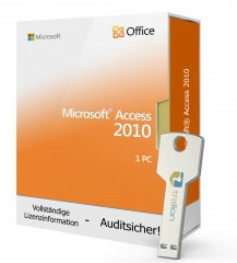 Microsoft Access 2010 incl. Installations-DVD, 1PC